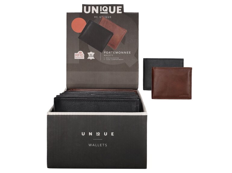 Unique Portemonnee Heren -  Display 12st