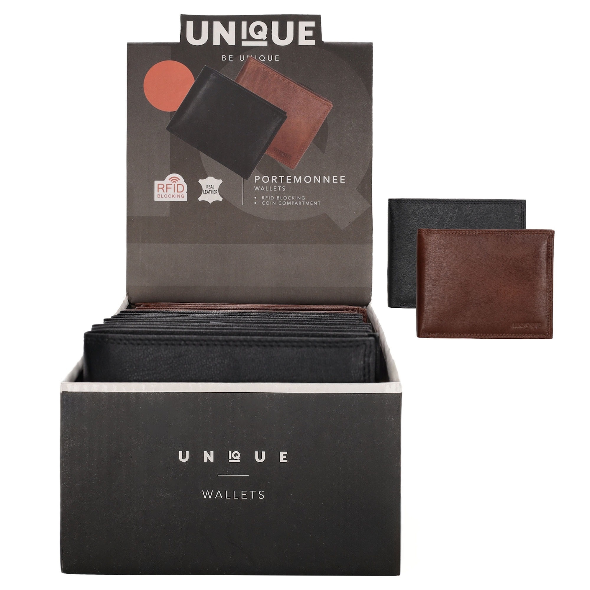 Unique Portemonnee Heren - Display 12st