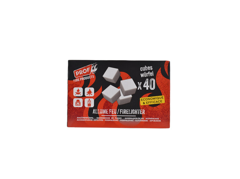 PROF PROF Aanmaakblokjes wit - 40 stuks