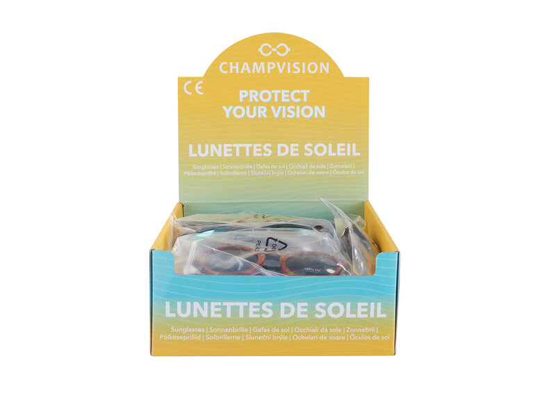 Champvision Zonnebril assorti 24 stuks