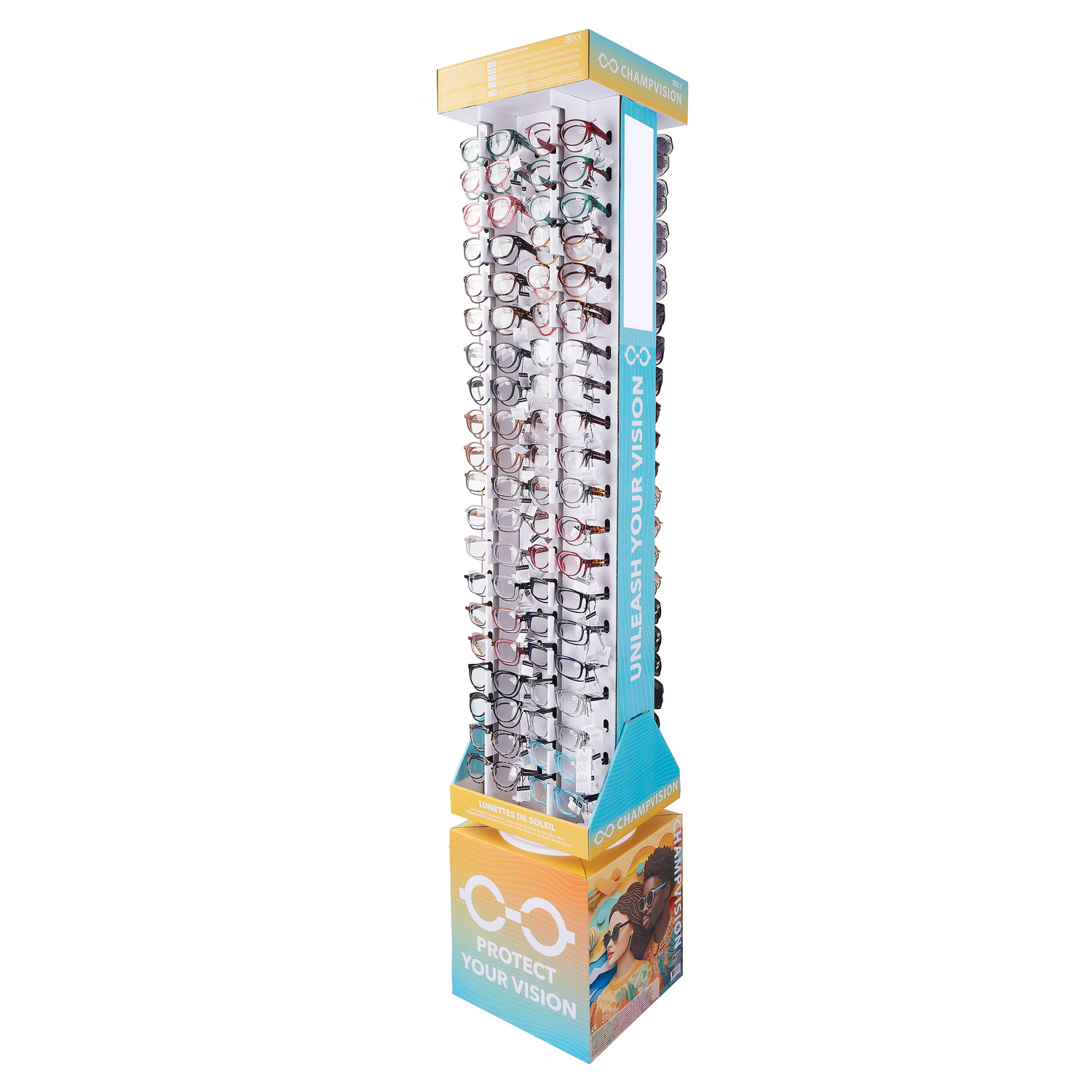 Champvision Zonnebril & Leesbril Display 2-in-1 - 240 stuks, foto 3 van 6