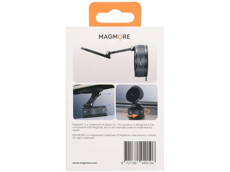 MagMore MagMore Telefoonhouder MagSafe met Zuignap - Display 15st