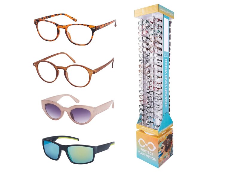 Champvision Zonnebril & Leesbril Display 2-in-1 - 240 stuks Champvision Zonnebril & Leesbril Display 2-in-1 - 240 stuks