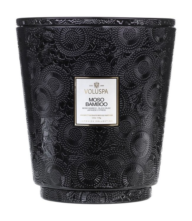 Moso Bamboo Heart 5 wick candle