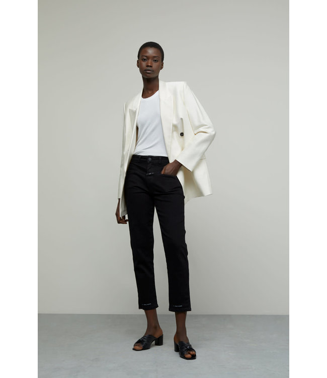 Closed Pedal Pusher Black