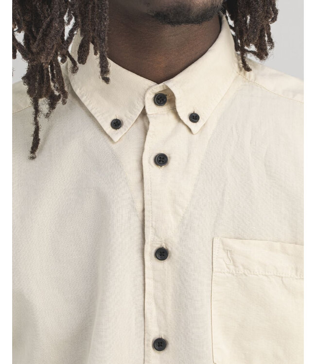 Butcher of Blue Robins Linnen Shirt Chalk