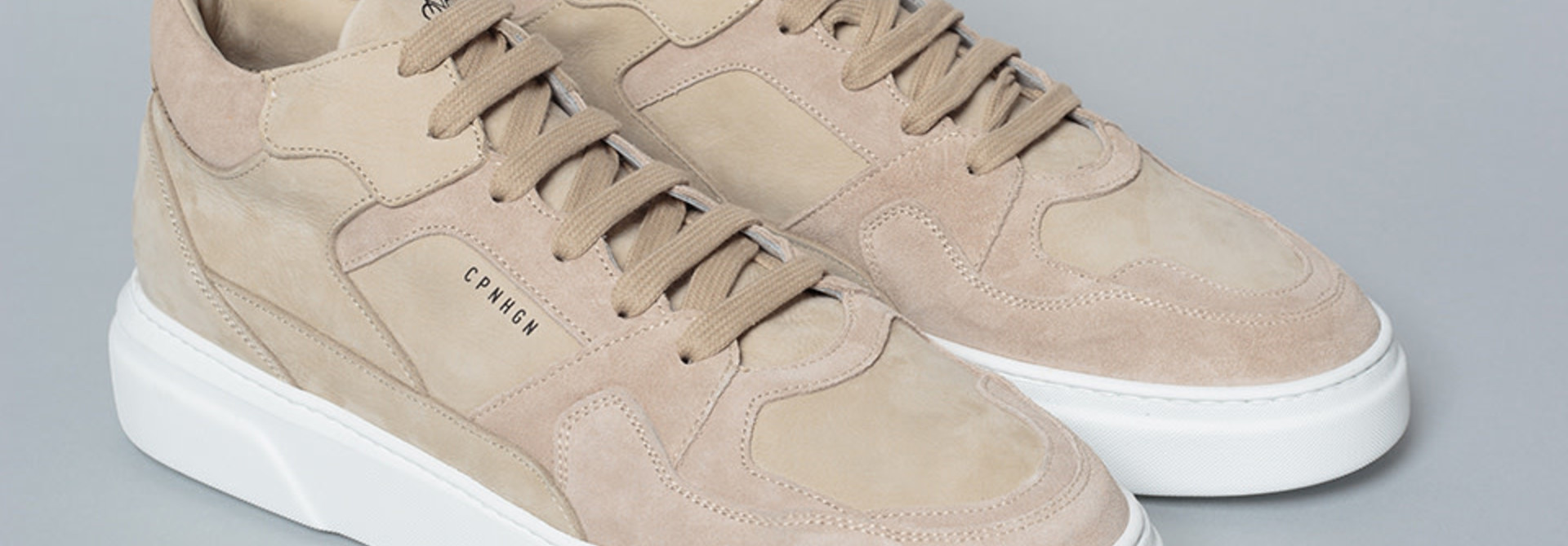 CPH111M Nubuck nature Half Top Sneaker