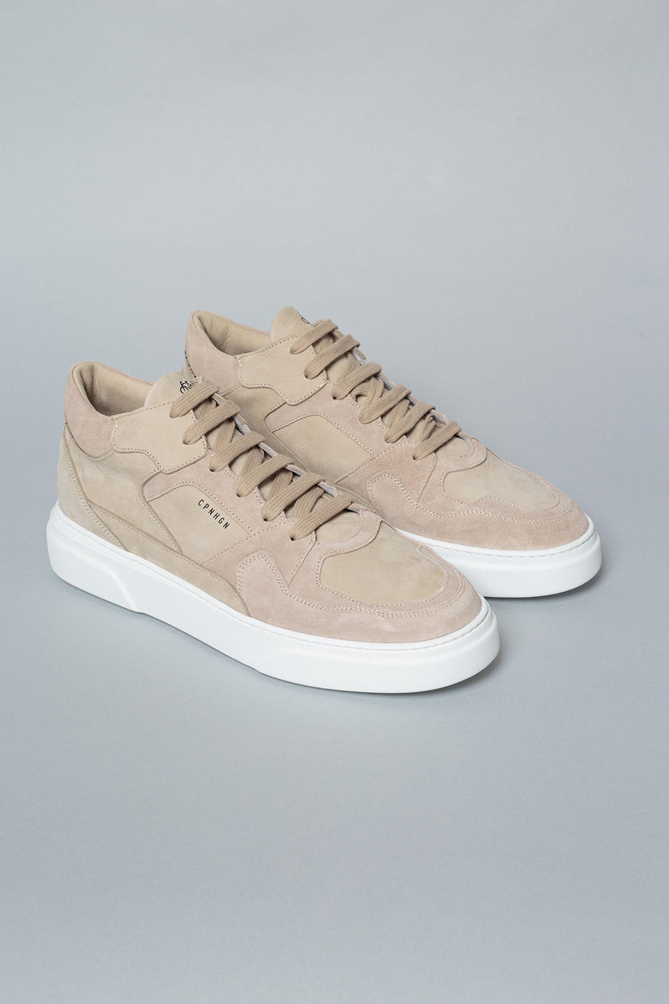 Copenhagen CPH111M Nubuck nature Half Top Sneaker - JANOU