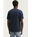 Denham Barbadenham patch tee Navy