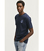 Denham Barbadenham patch tee Navy