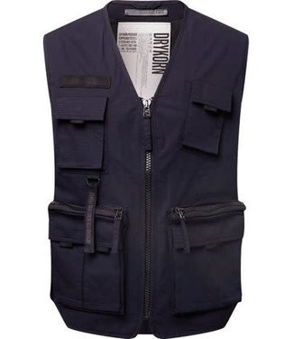 Drykorn Soil vest navy