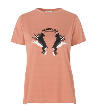 Notes du Nord Rocco T-shirt rose