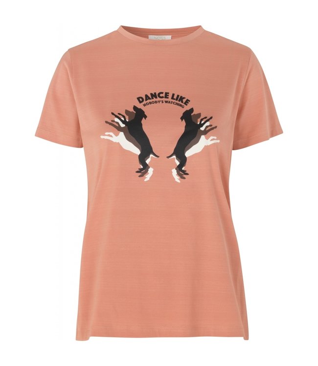 Notes du Nord Rocco T-shirt rose