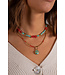 Kigali Necklace medium Coral