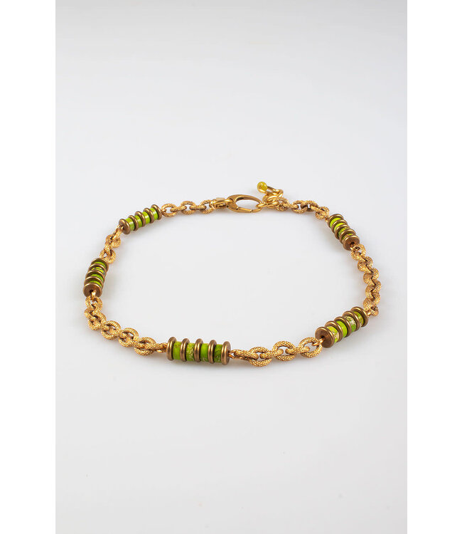 Freddo chain necklace grass