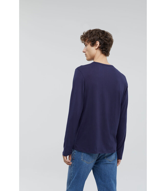 Closed Cotton cashmere longsleeve dark night