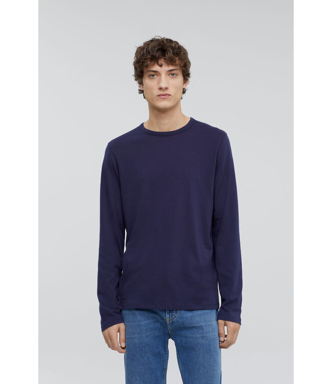 Closed Cotton cashmere longsleeve dark night