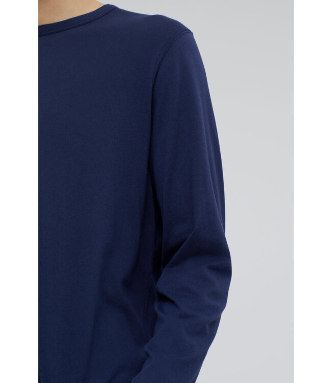Closed Cotton cashmere longsleeve dark night