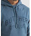 Butcher of Blue College hooded sweater china grey