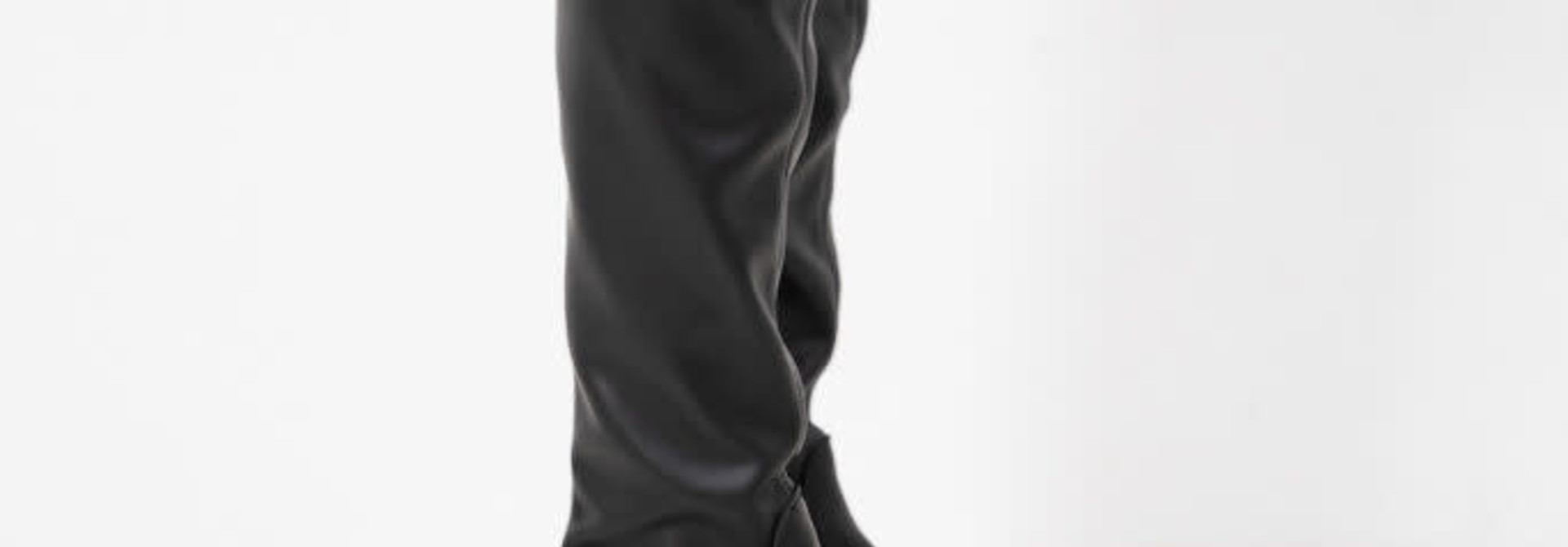CPH544 high boot stretch Black