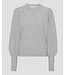 Notes du Nord Avery blouse light grey melange