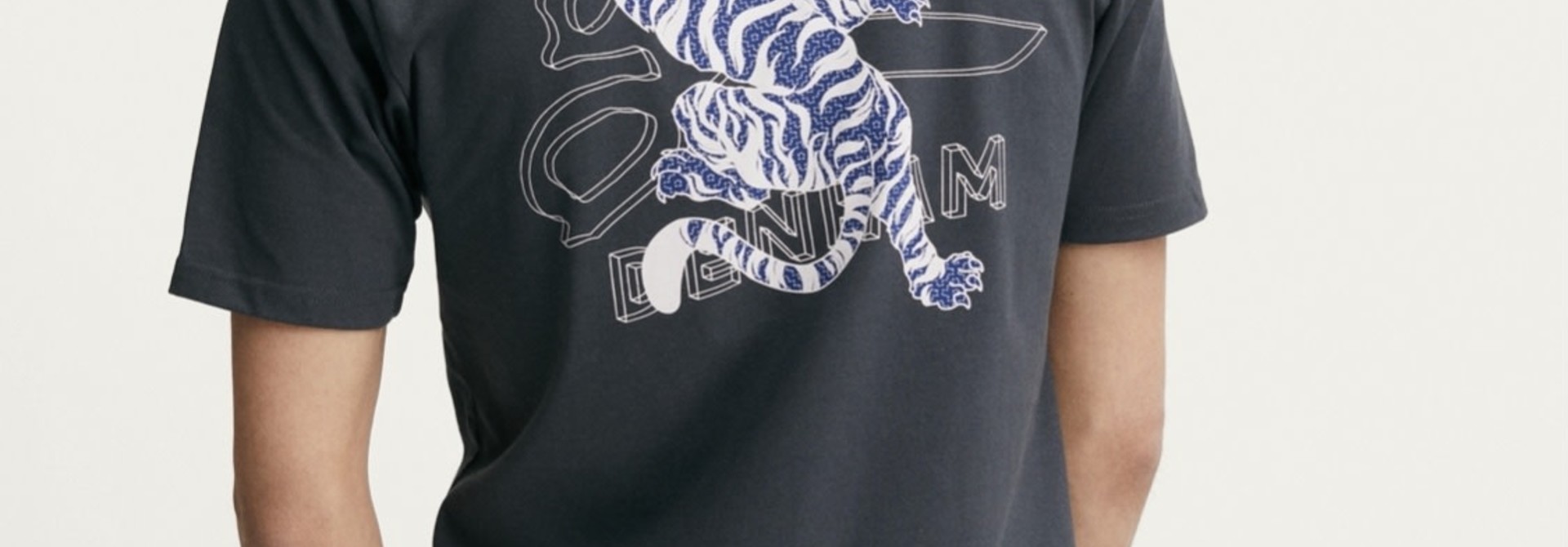 Quinn regular tee grey