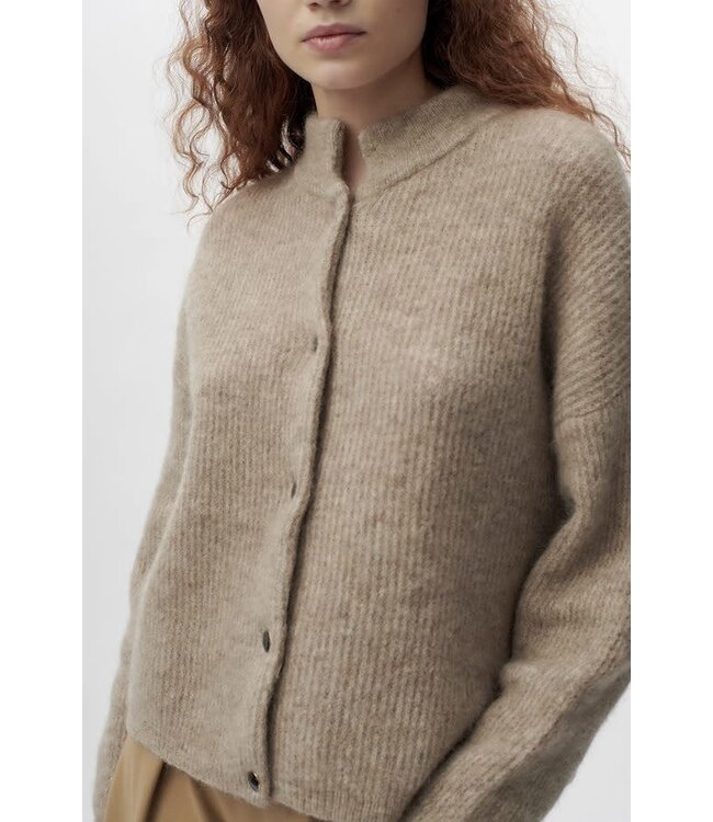 Gestuz Alpha  short cardigan warm sand melange