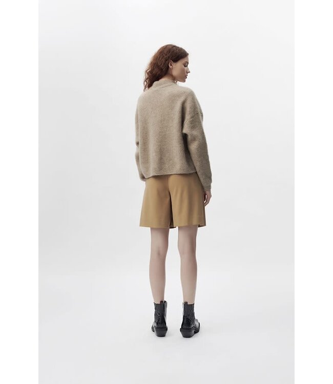 Gestuz Alpha  short cardigan warm sand melange
