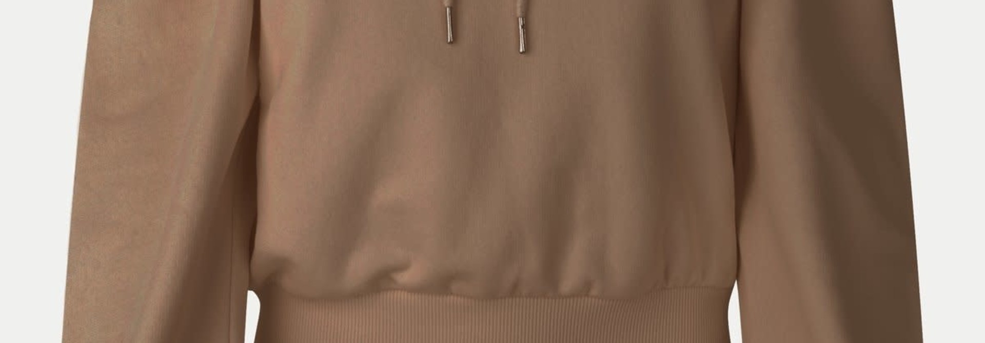 Carmella sweat hoodie otter