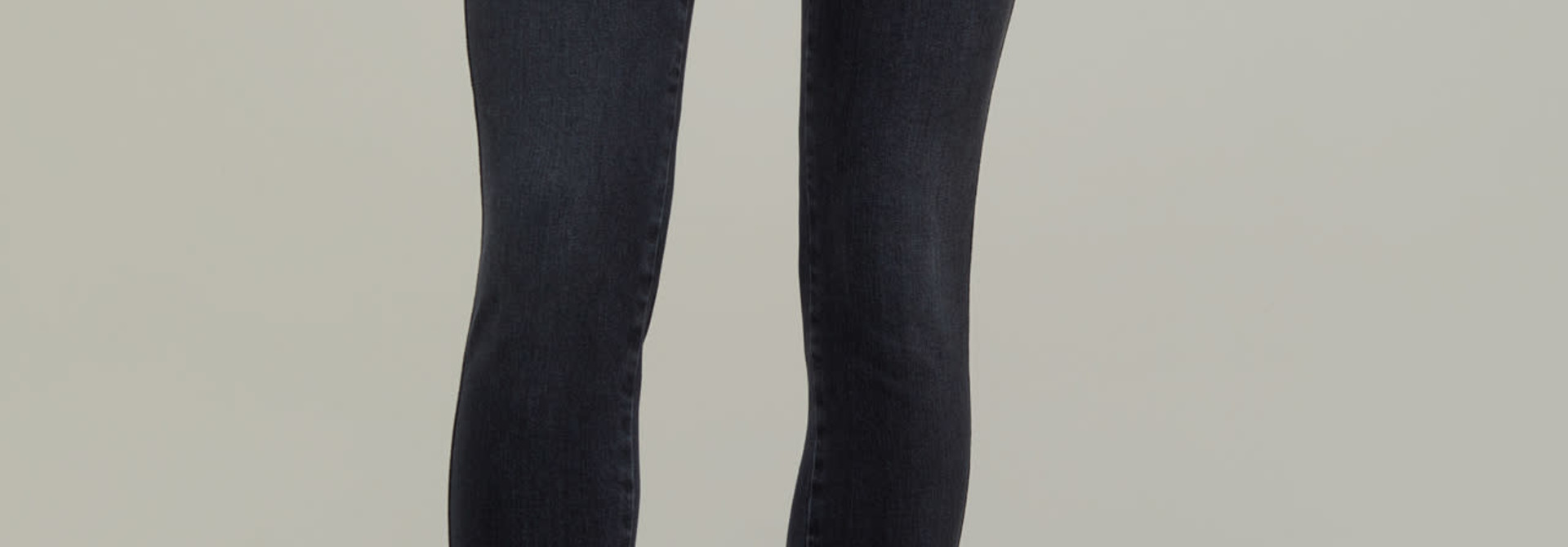 Skinny pusher long dark grey