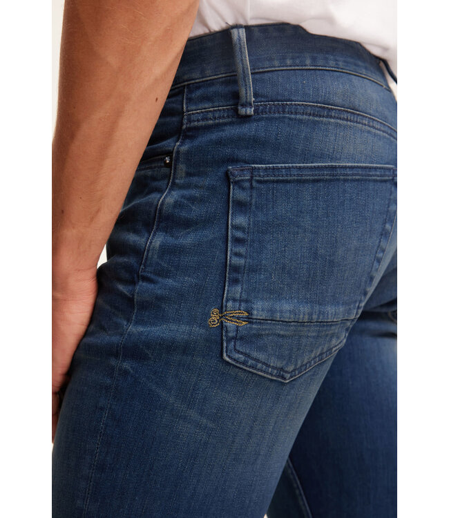 Denham Razor two year broken twill BLB2Y blue