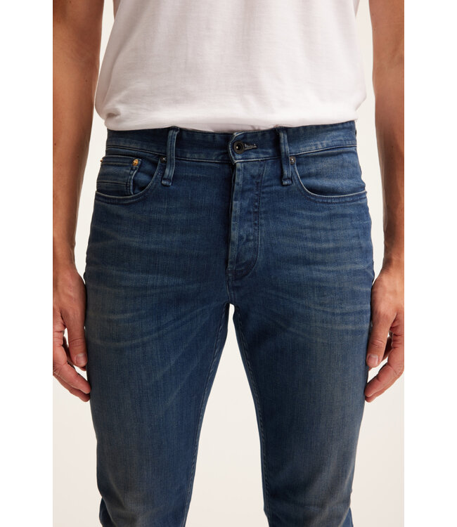 Denham Razor two year broken twill BLB2Y blue