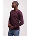 Denham Sweater Raglan crew winetastingplum