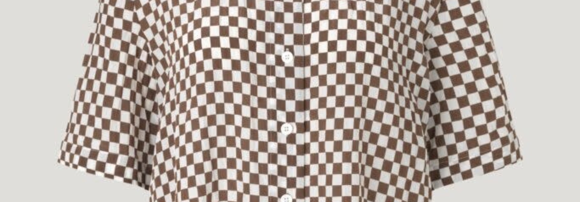 Miche Brown Checkered