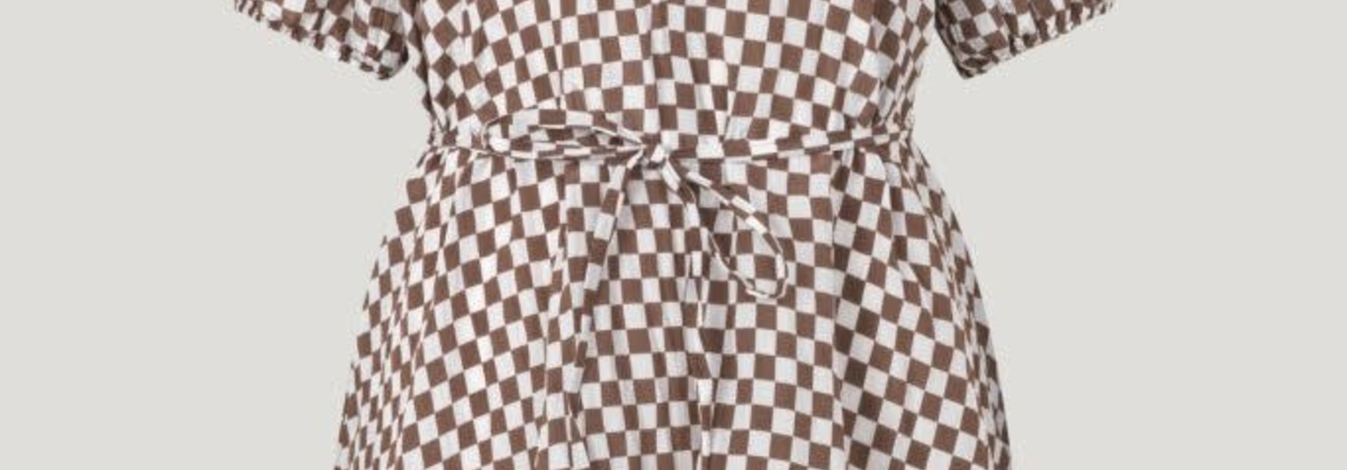 Ariette Brown Checkered