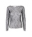 Desirella black lace top