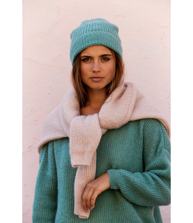 hat olivia  mint green