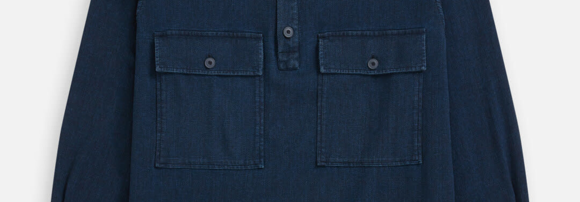 Longsleeve polo dark Blue