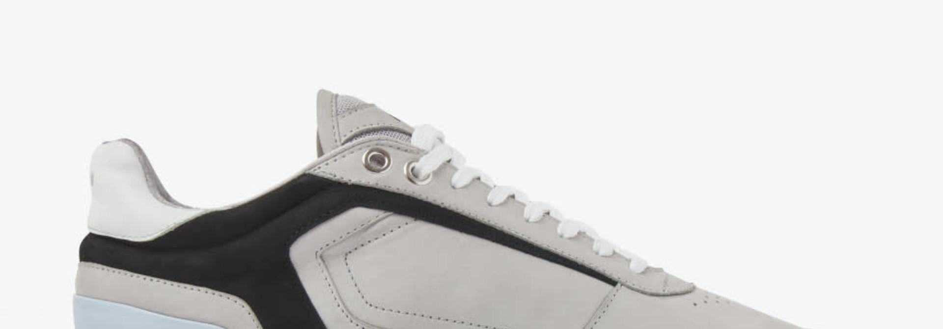 Cliff cane lt grey nubuck- Black