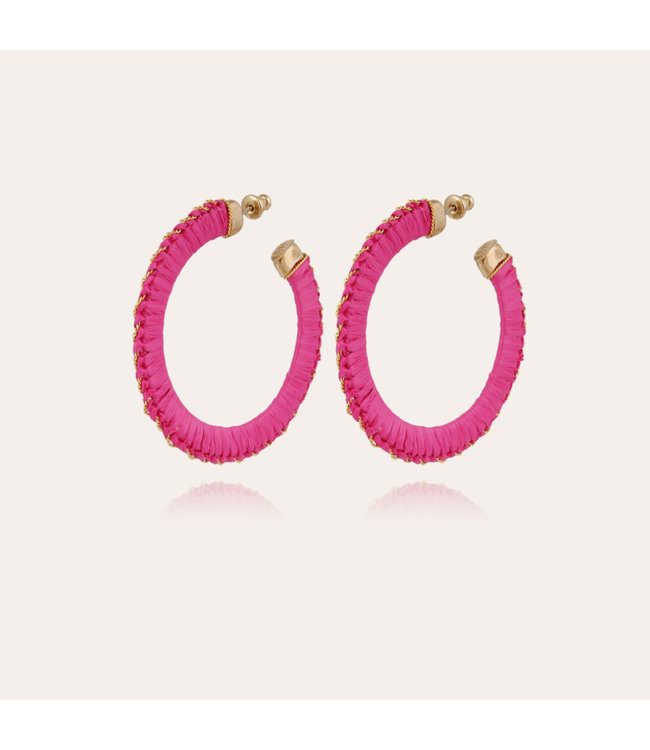 Gas Bijoux Belo earrings fuchsia