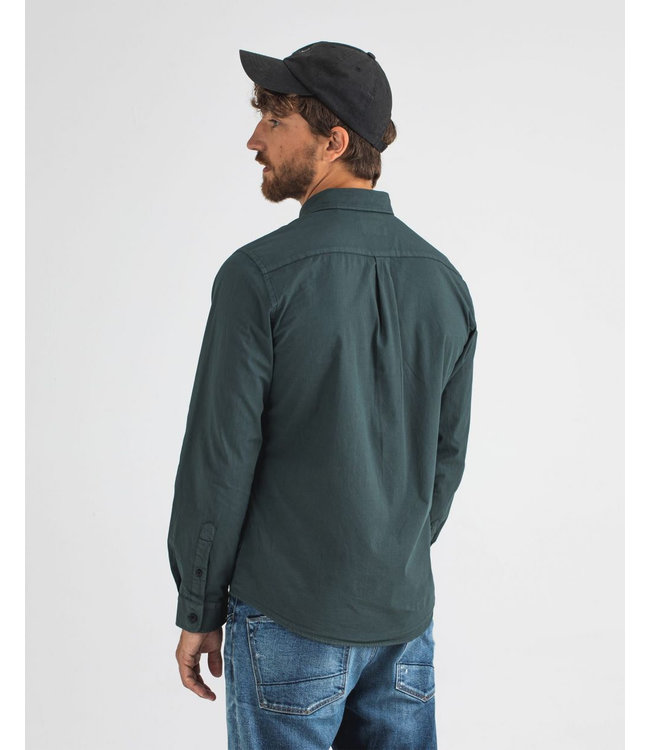 Butcher of Blue Robbins poplin shirt conda green
