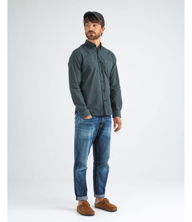 Butcher of Blue Robbins poplin shirt conda green