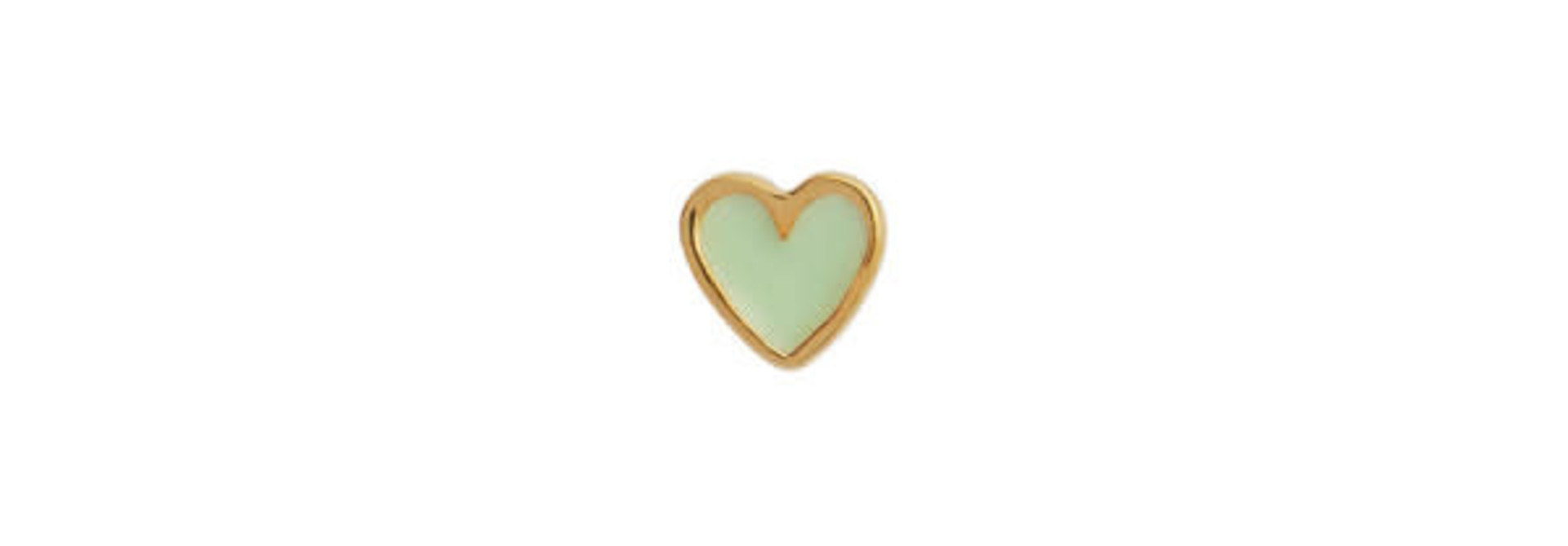 Heart mint petit love gold
