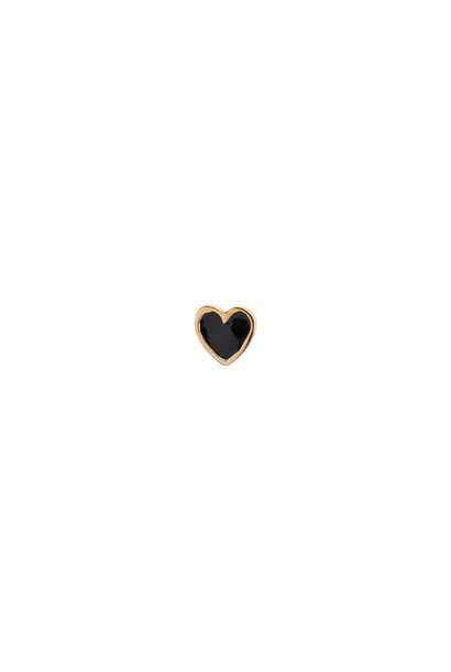 Heart black petit love gold