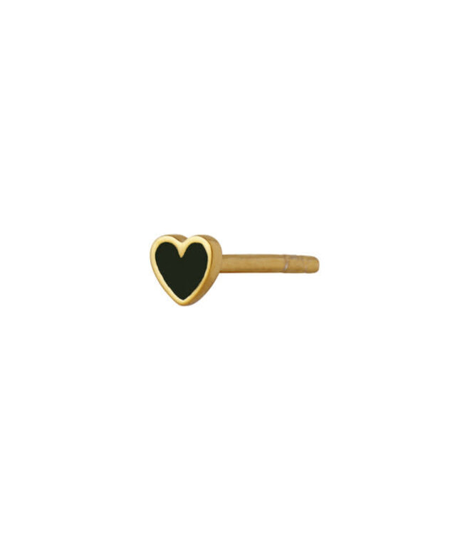 Stine A Jewelry Heart black petit love gold