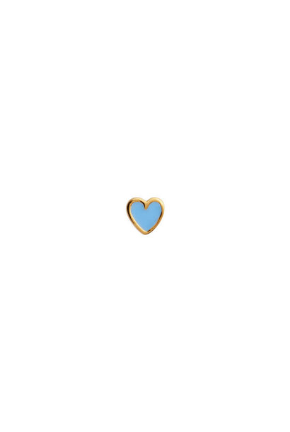 Heart blue  petit love gold