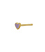 Stine A Jewelry Heart purple sorbet petit love gold