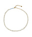 Stine A Jewelry perlie creme necklace