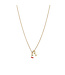 Stine A Jewelry plain pendant chain short gold