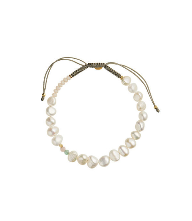 Stine A Jewelry perlie creme bracelet